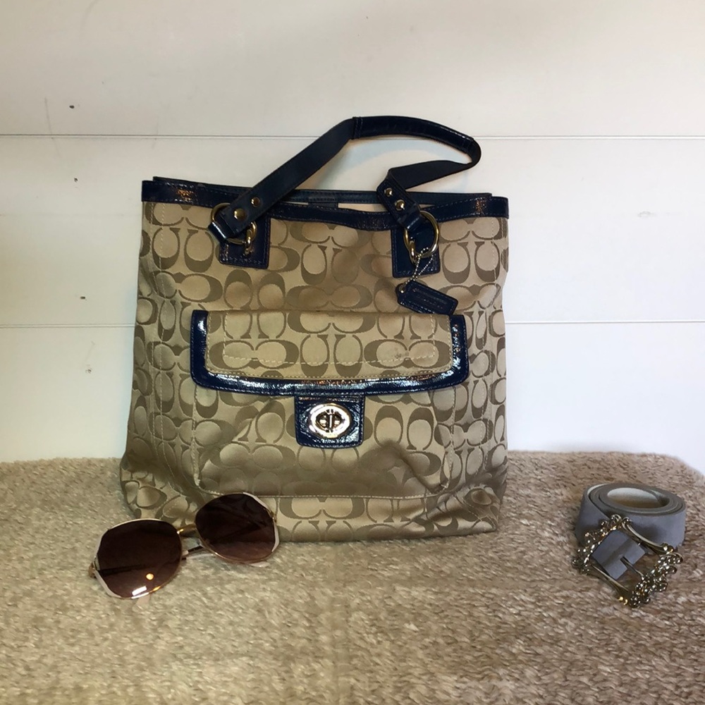 Coach purse offers welcome